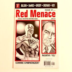 Red Menace #1 - Wildstorm Productions - 2007 Comic Book